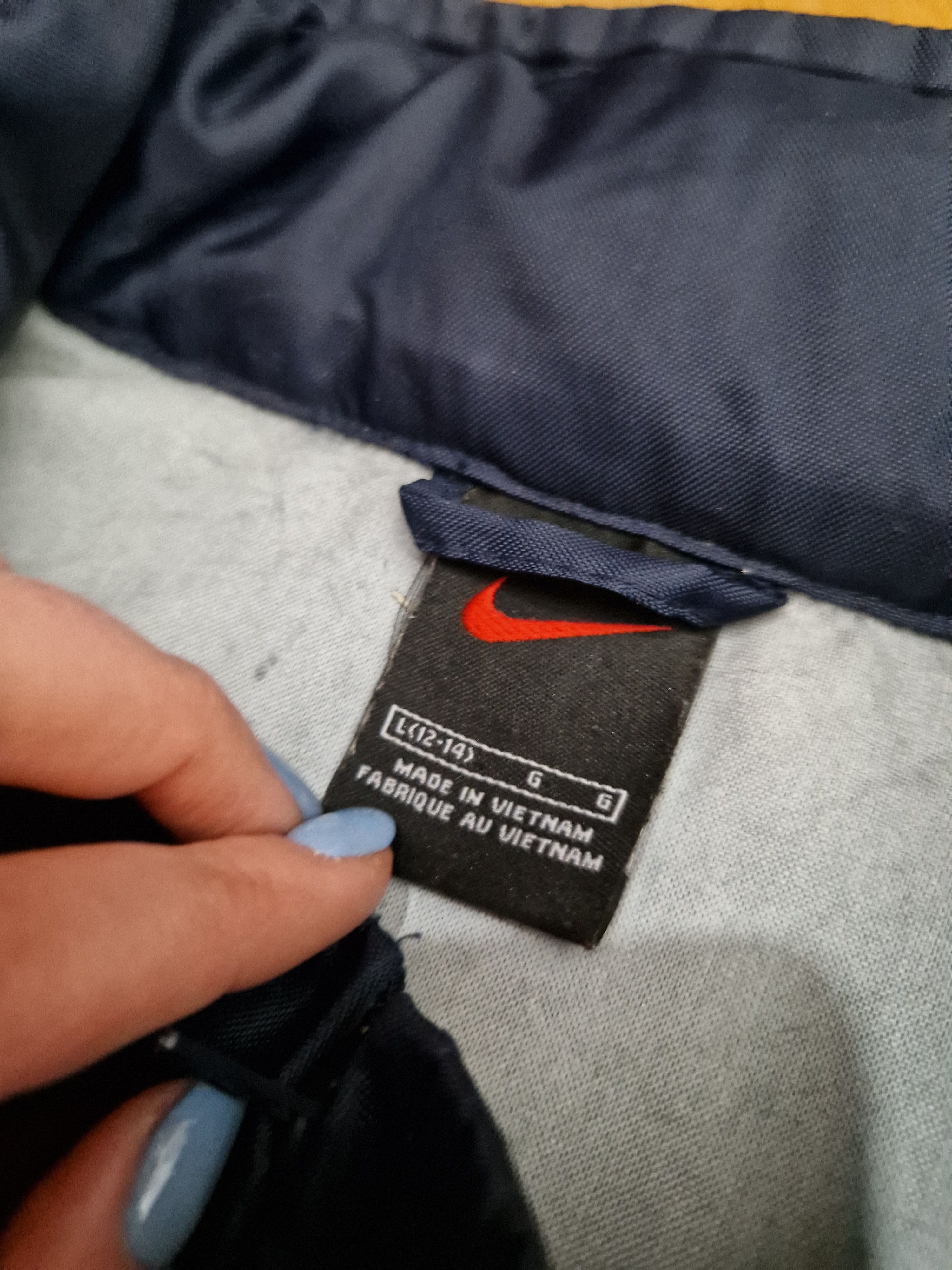 Nike × Vintage Nike vintage 90s anorak jacket windbreaker track Size US L / EU 52-54 / 3 - 4 Thumbnail