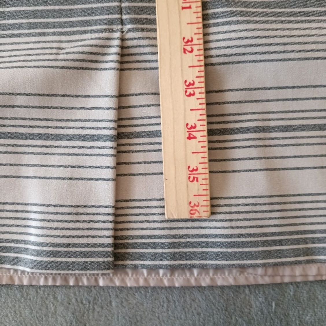 Calvin Klein Calvin Klein Sheath Dress Size 14 Gray Striped Sleeveless Knee Length Lined Slit Dress Women's Regular Vintage No Size XL / US 12-14 / IT 48-50 - 6 Thumbnail