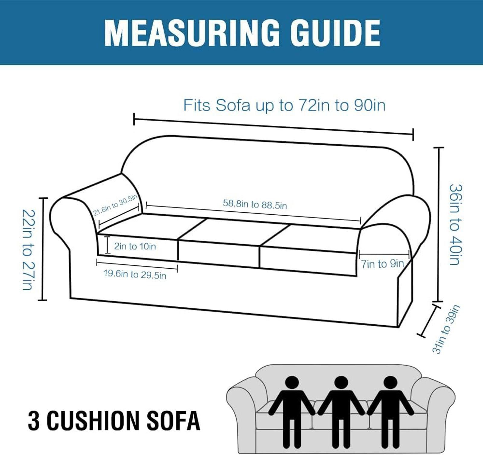 Other Stretchy Velvet Sofa Cover - Comfy Couch Magic! Size ONE SIZE - 2 Thumbnail