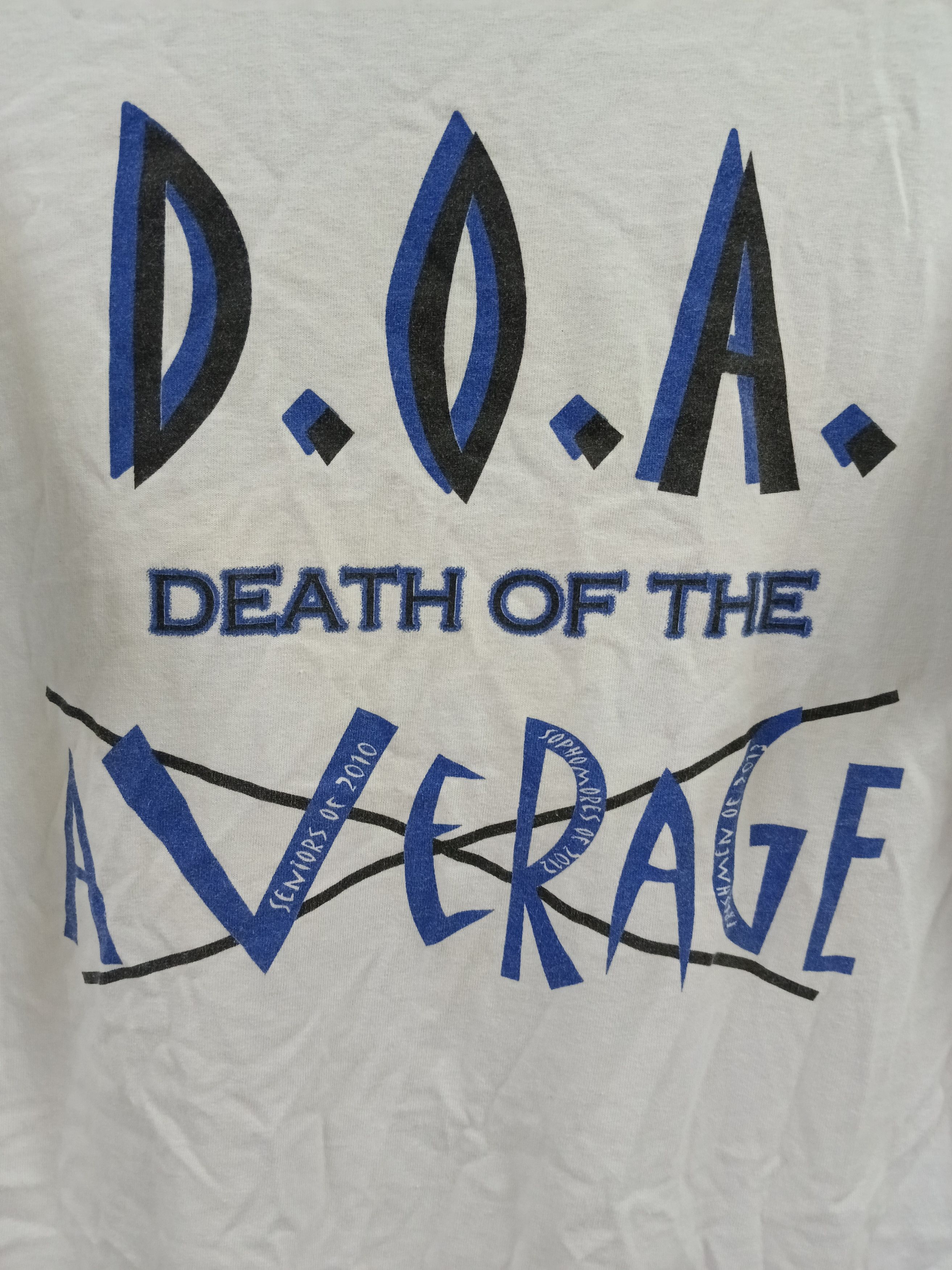 Band Tees D.O.A DEATH OF AVERAGE T SHIRT Size US L / EU 52-54 / 3 - 3 Thumbnail