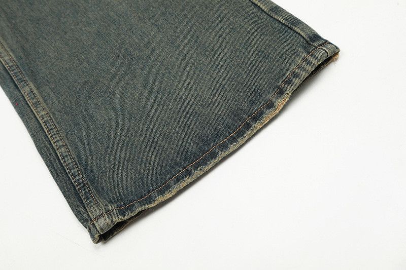 Vintage High street Vibe straight leg flare Cleanfit jeans Size US 32 / EU 48 - 4 Thumbnail