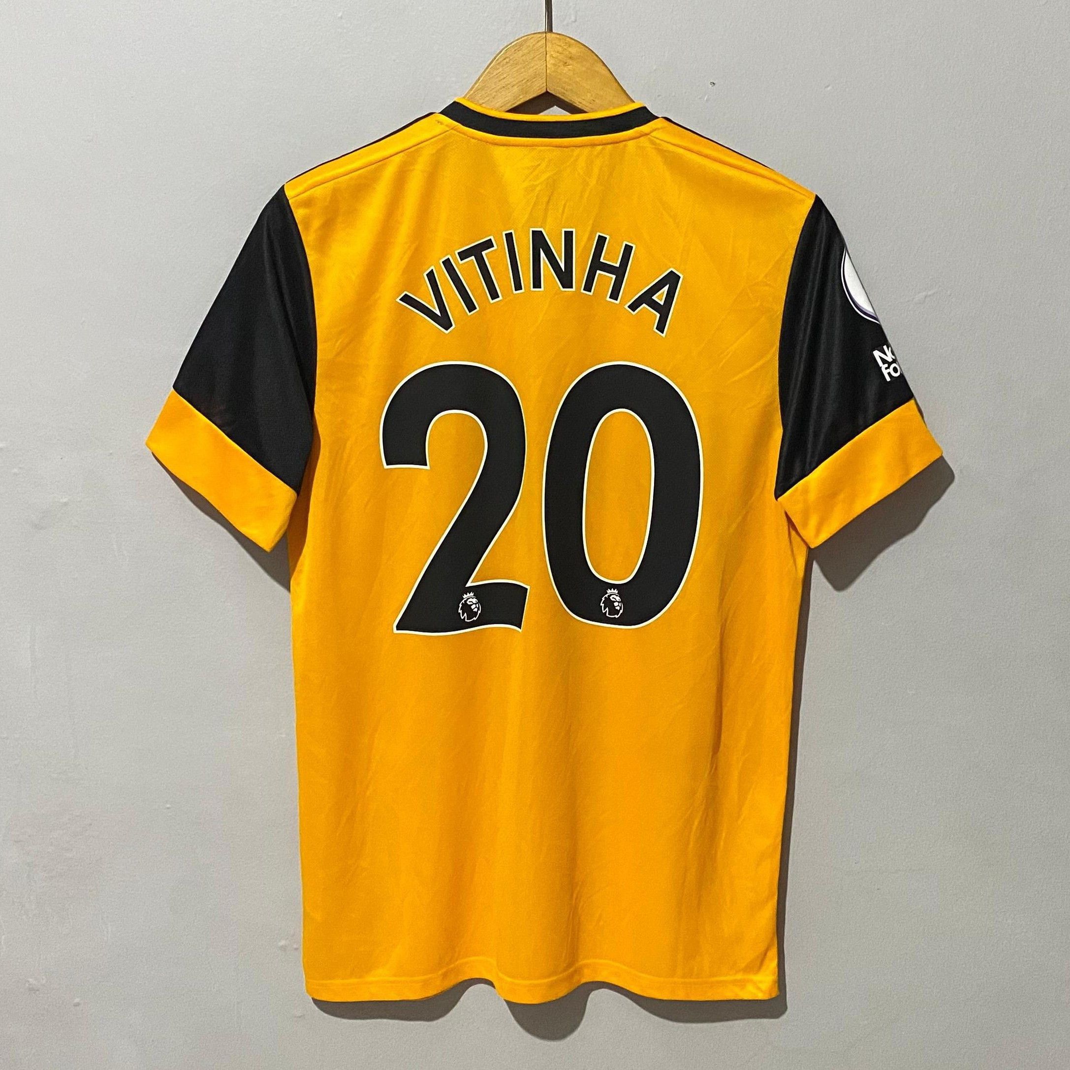 Adidas Wolverhampton Wanderers 2020-2021 Home Jersey Vitinha Size US M / EU 48-50 / 2 - 2 Thumbnail