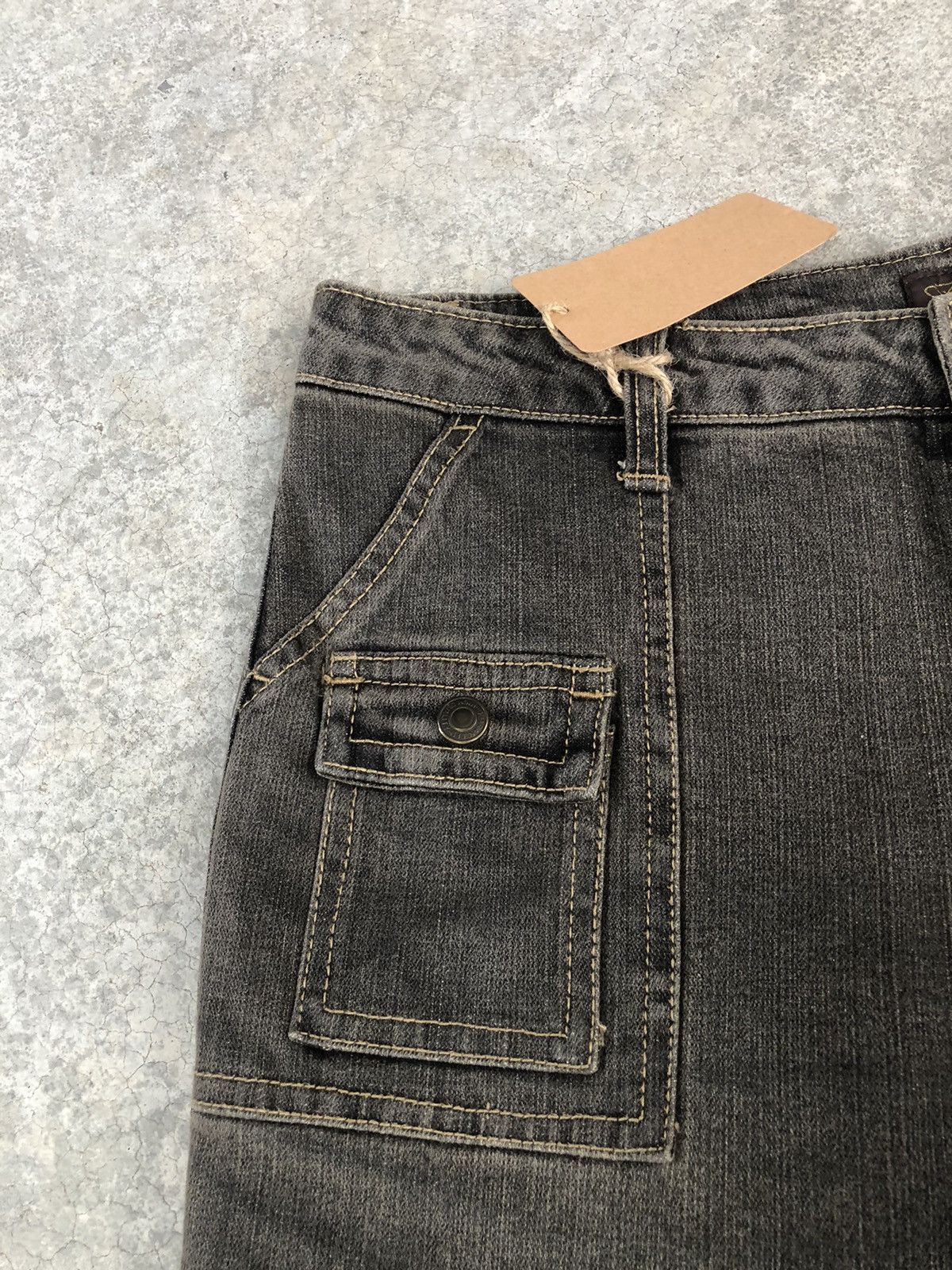 If Six Was Nine Japanese Back Rush Flared Jeans Distressed Size US 30 / EU 46 - 14 Thumbnail