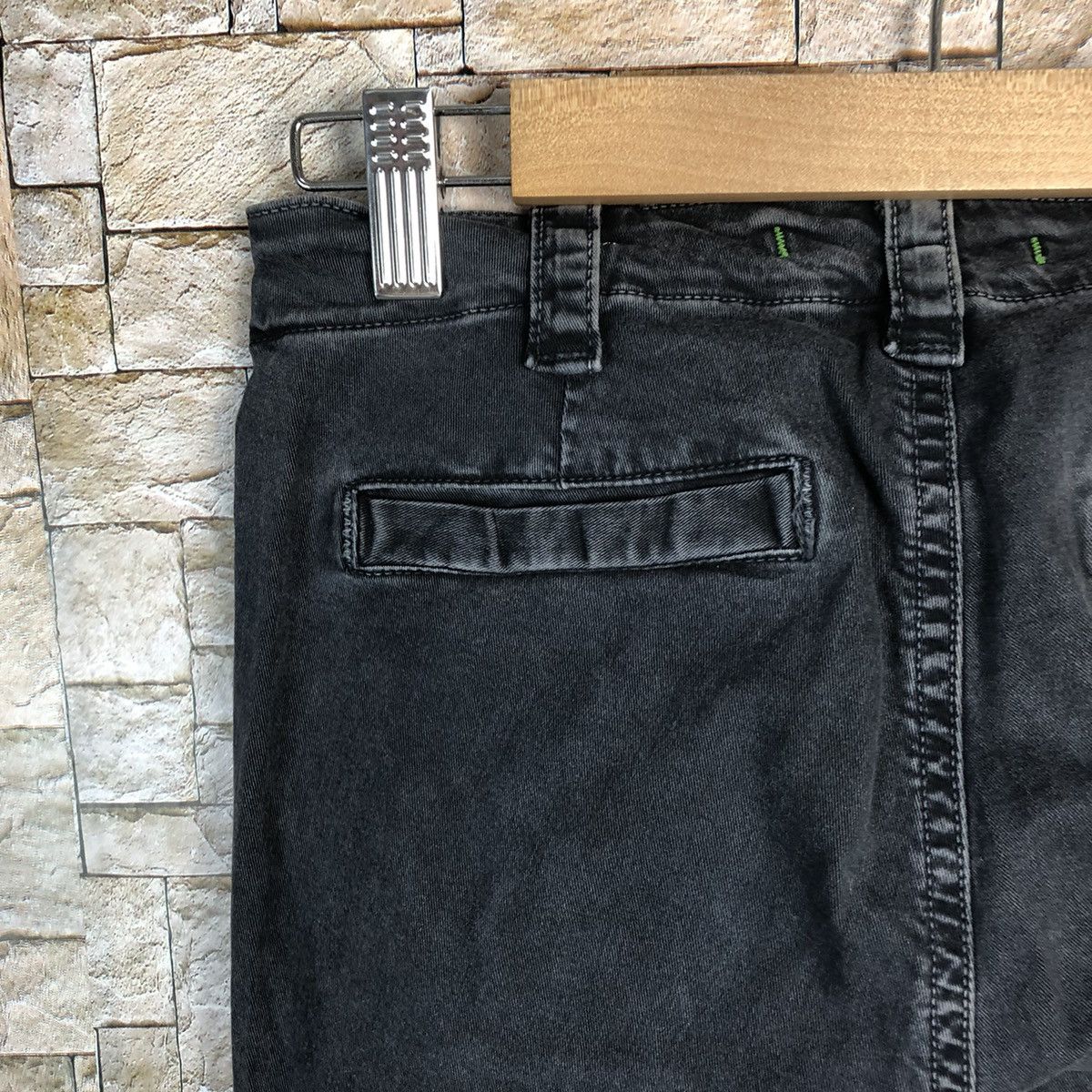 Japanese Brand Japanese Brand Black Cargo Multipocket Pants #A444 Size 26" / US 2 / IT 38 - 19 Thumbnail