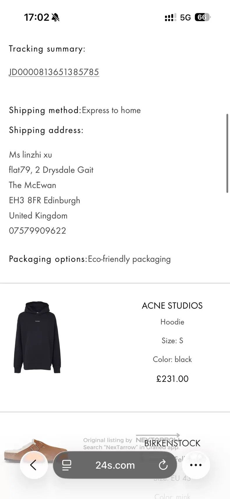 Acne Studios Acne Studios Sweatshirt Size US S / EU 44-46 / 1 - 5 Thumbnail