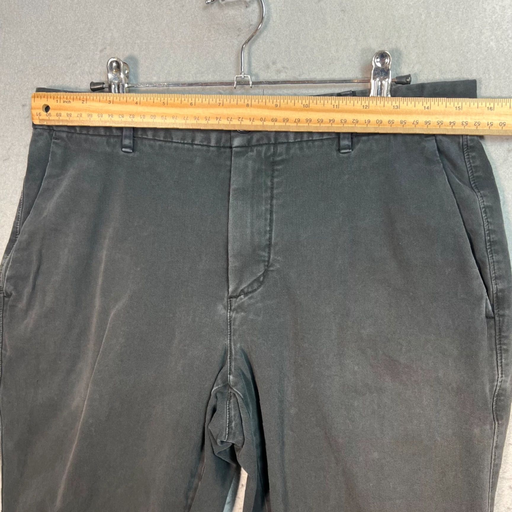 Everlane Everlane Chino Pants Adult 30 Gray Slim Flat Front Cotton Blend Workwear Casual Mens Size US 30 / EU 46 - 5 Thumbnail