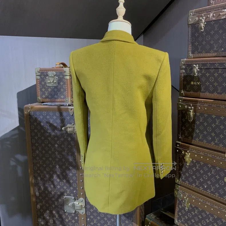 Saint Laurent Paris Saint Laurent Paris Coat yellow Size XS / US 0-2 / IT 36-38 - 4 Thumbnail