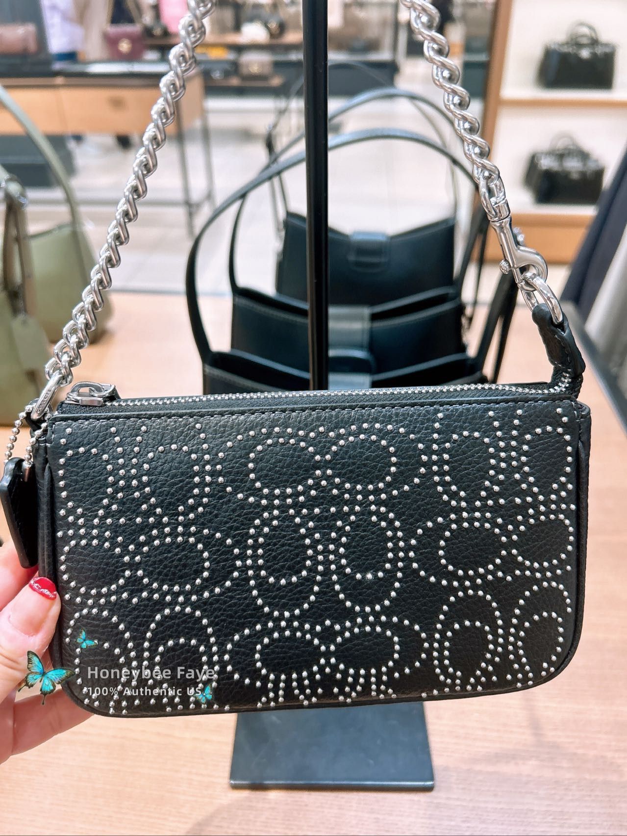 Coach NWT Coach Nolita 19 With Signature Rivets CX262 Size ONE SIZE - 3 Thumbnail