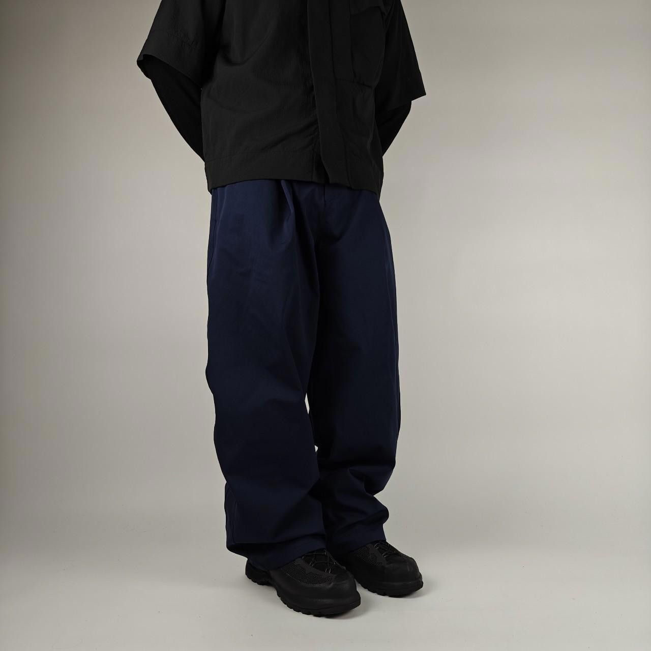 Other Japanese Style Navy Pleated Wide Trousers Size US 32 / EU 48 - 7 Thumbnail