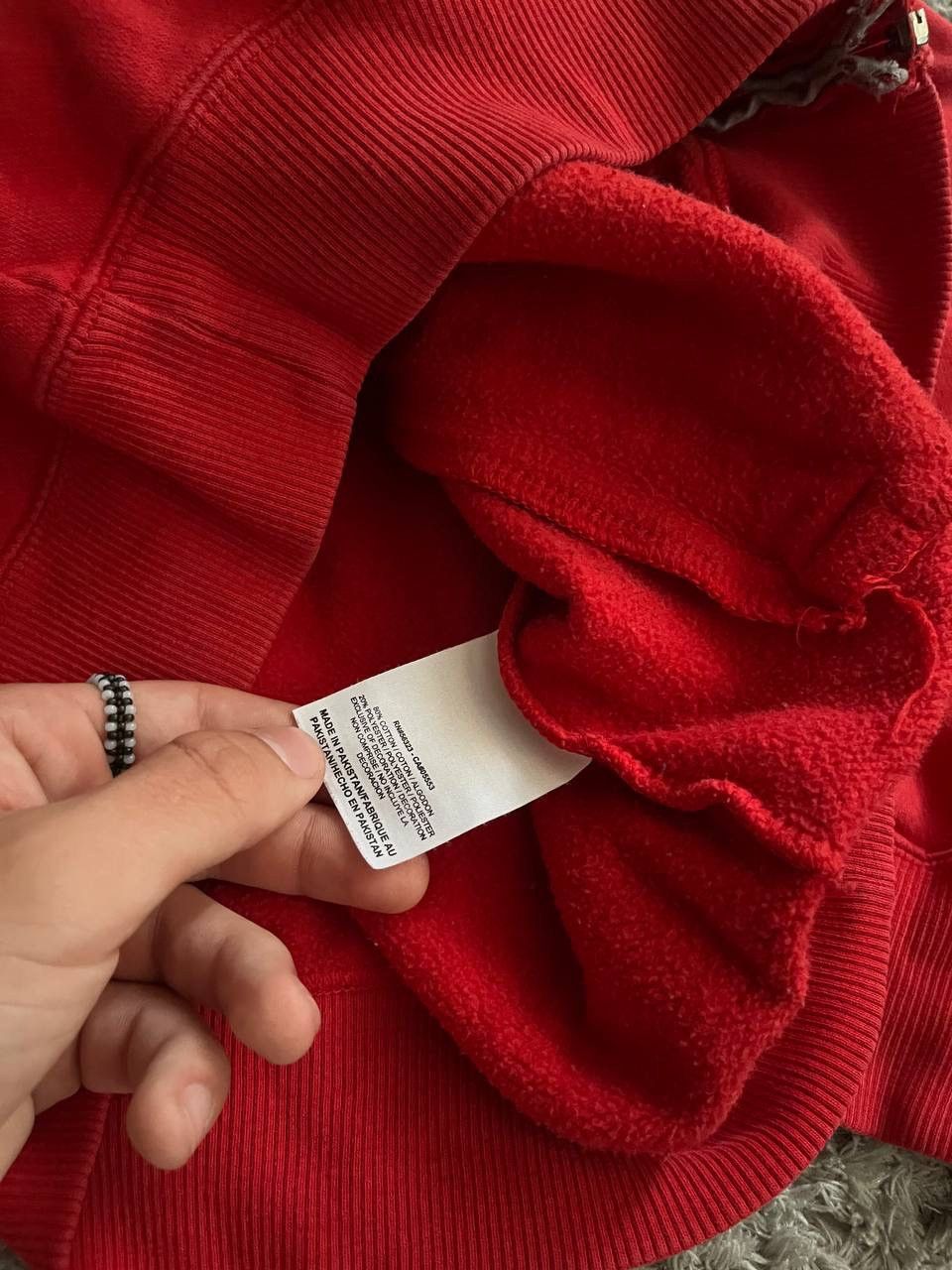 Nike × Vintage Vintage 00s Nike Rare Hoodie Zip Big Logo Size US S / EU 44-46 / 1 - 7 Thumbnail