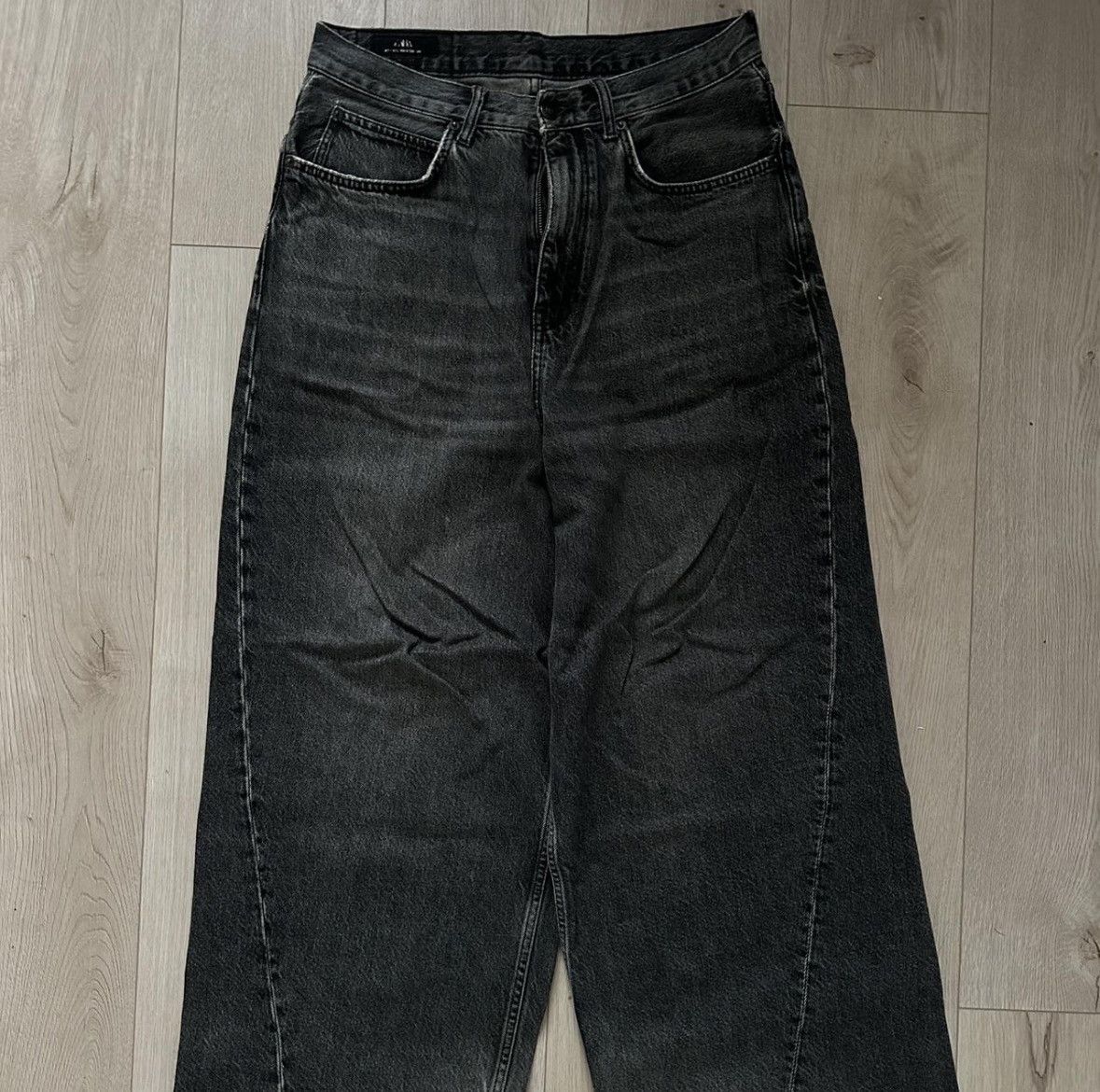 Other Zara Baggy Fit Jeans BLACK Size US 32 / EU 48 - 1 Thumbnail