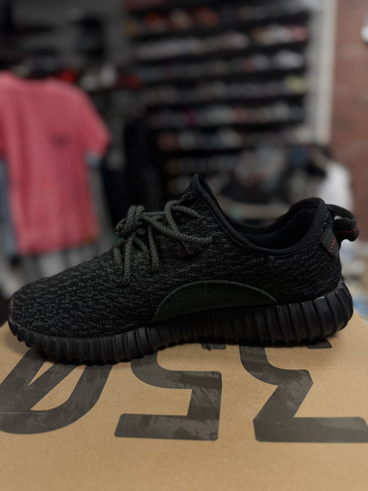 Adidas × Yeezy Yeezy 350 OG Original Pirate Black Size 10 (BB5350) Size US 10 / EU 43 - 7 Thumbnail