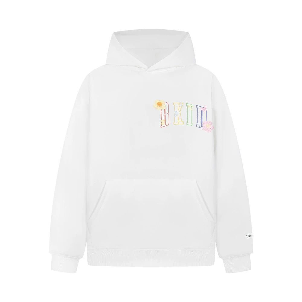 Vintage Men's casual butterfly flower lettering loose hoodie Size US M / EU 48-50 / 2 - 2 Thumbnail