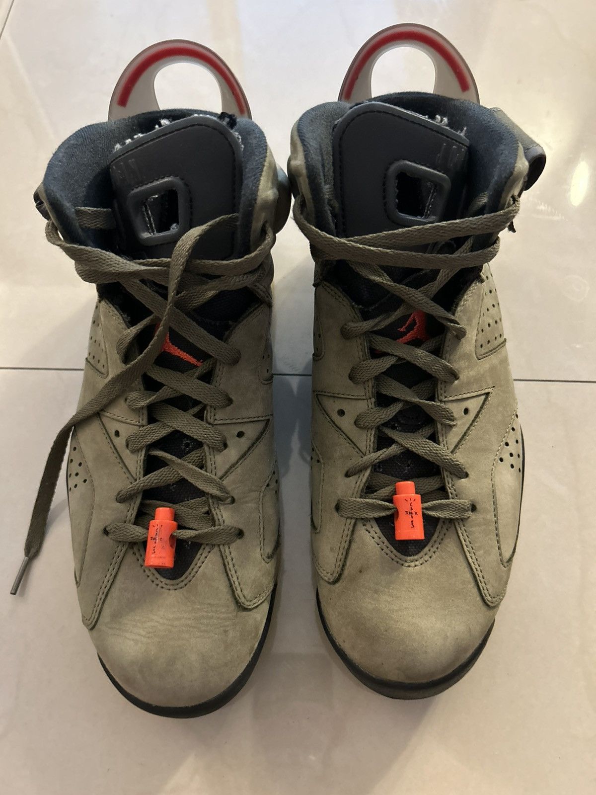 Jordan Brand × Travis Scott Jordan x Travis Scott olive 6s Size US 9.5 / EU 42-43 - 3 Thumbnail