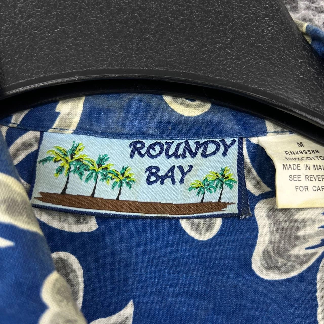 Other Roundy Bay Shirt Men Hawaiian Button Up Collared Cotton M Size US M / EU 48-50 / 2 - 3 Thumbnail