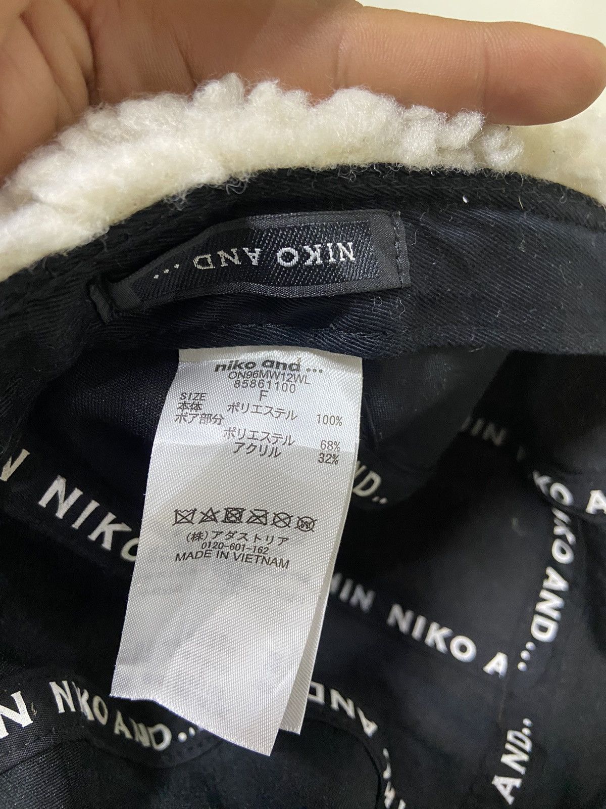 Japanese Brand × Vintage niko and... vintage y2k mohair ushaka fuzzy with five panel Size ONE SIZE - 8 Thumbnail