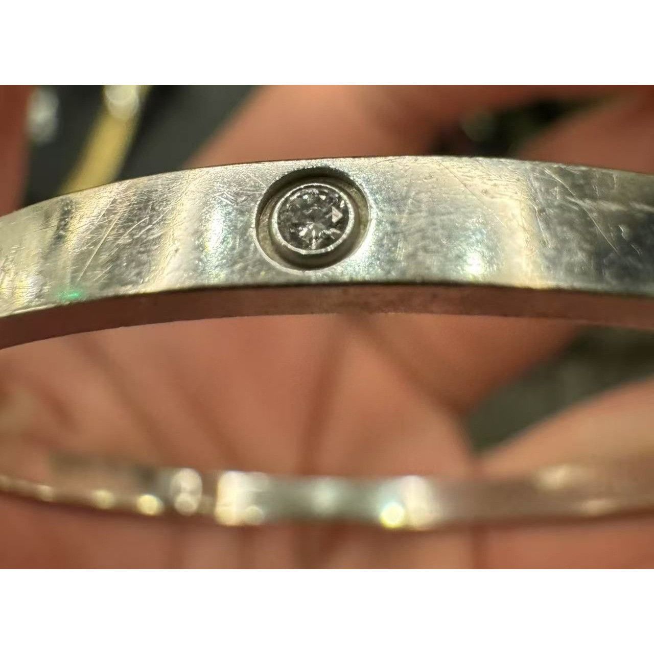 Cartier Cartier Love Bracelet 18K White Gold W/ Diamonds With Certif Size ONE SIZE - 7 Thumbnail