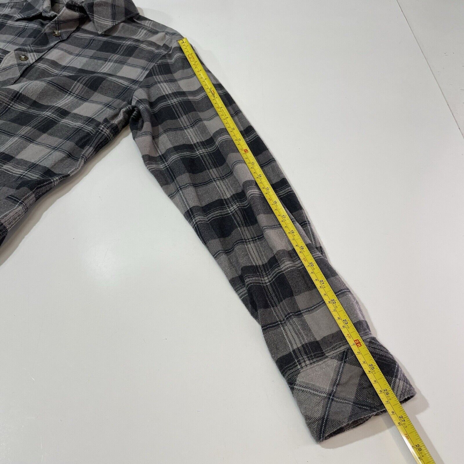 The North Face The North Face Men’s Gray Black Plaid Flannel Shirt Small Size US S / EU 44-46 / 1 - 6 Thumbnail