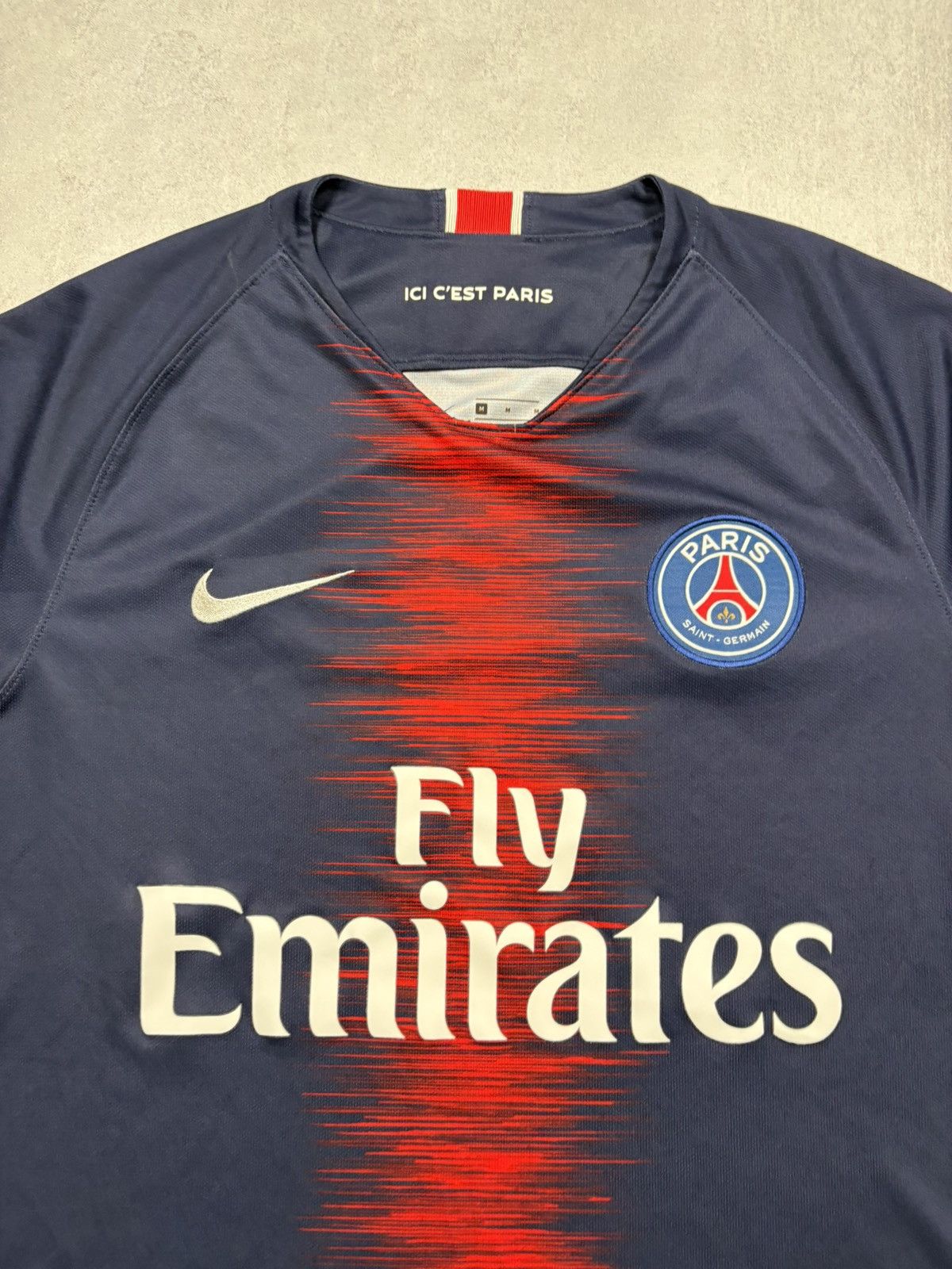 Nike Nike PSG Paris Saint-Germain 2018/19 Home Kit Soccer Jersey Size US M / EU 48-50 / 2 - 5 Thumbnail