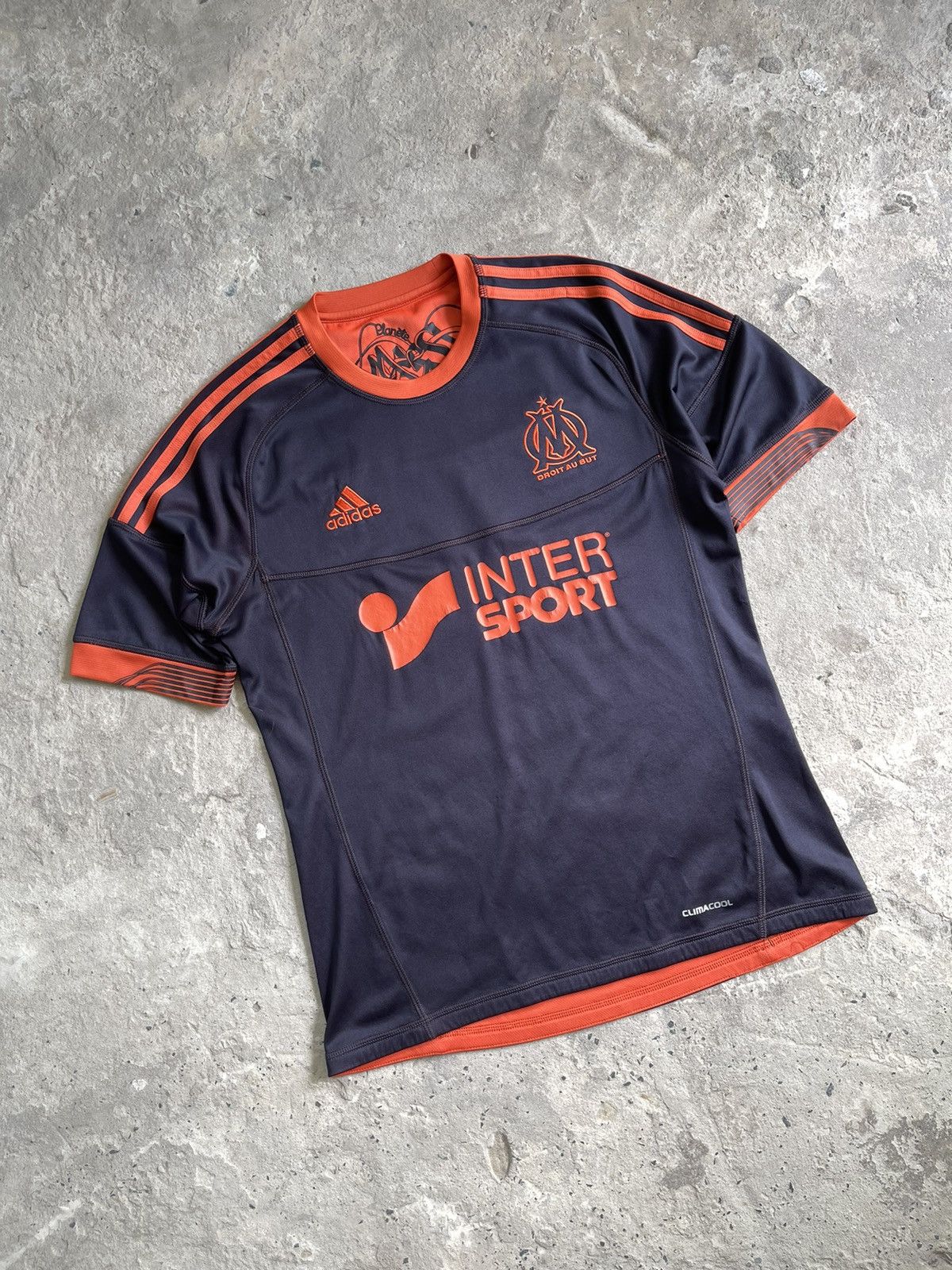 Adidas Olympique Marseille 2012/2013 Reversible Adidas Jersey Shirt Size US S / EU 44-46 / 1 - 6 Thumbnail