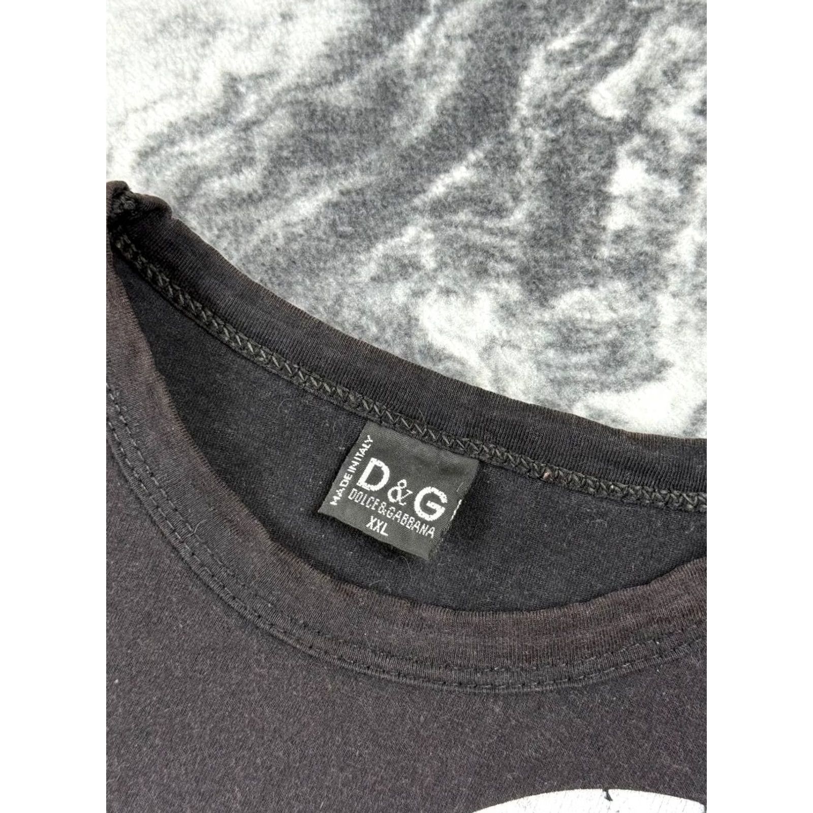 Dolce & Gabbana VINTAGE Dolce&Gabbana Big Logo 90s Men 2XL Black T-Shirt Logo 90s Mens Size US XXL / EU 58 / 5 - 4 Thumbnail