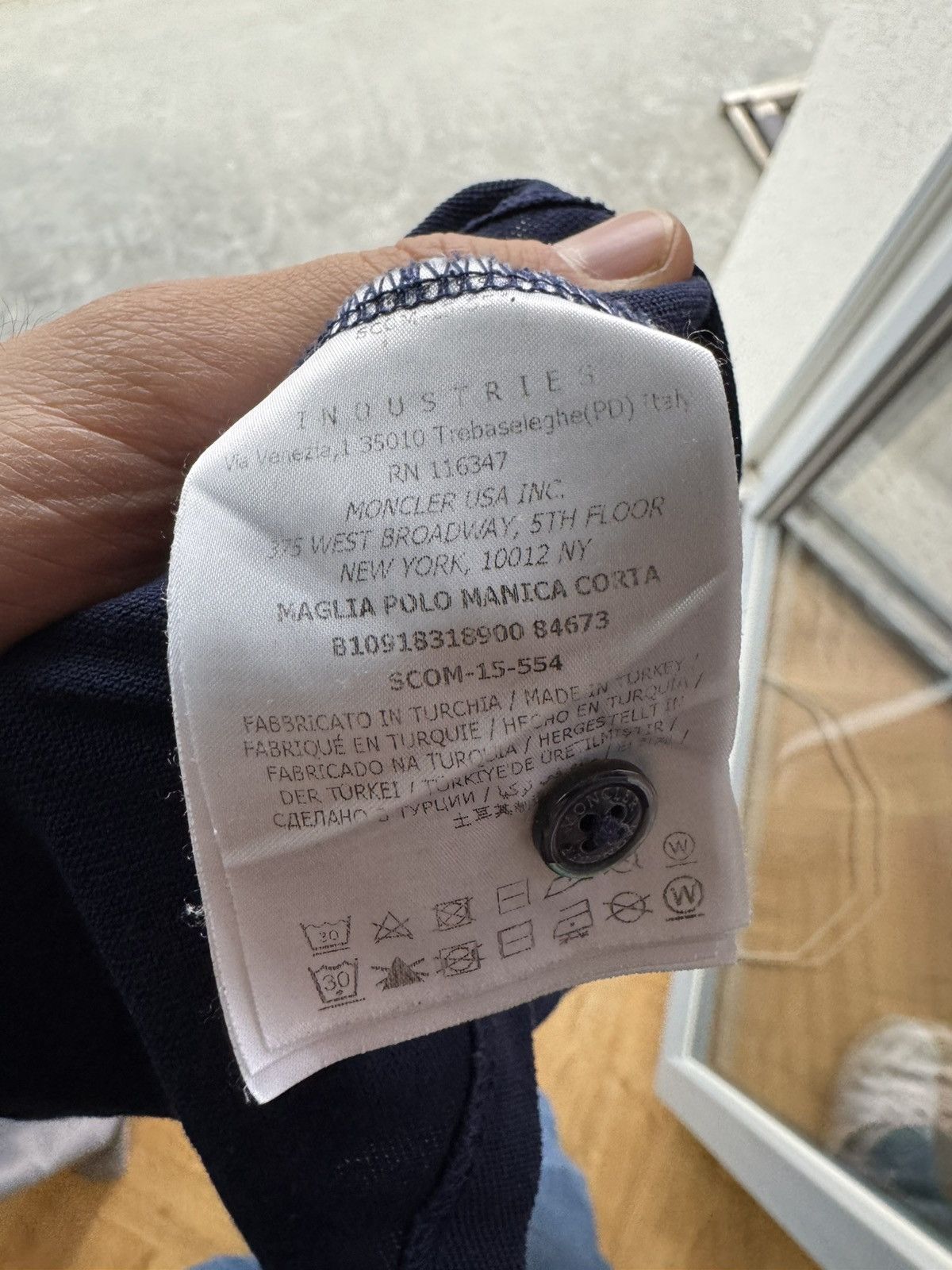 Designer × Moncler × Moncler Grenoble Moncler Multilogo polo t-shirt Size US M / EU 48-50 / 2 - 5 Thumbnail