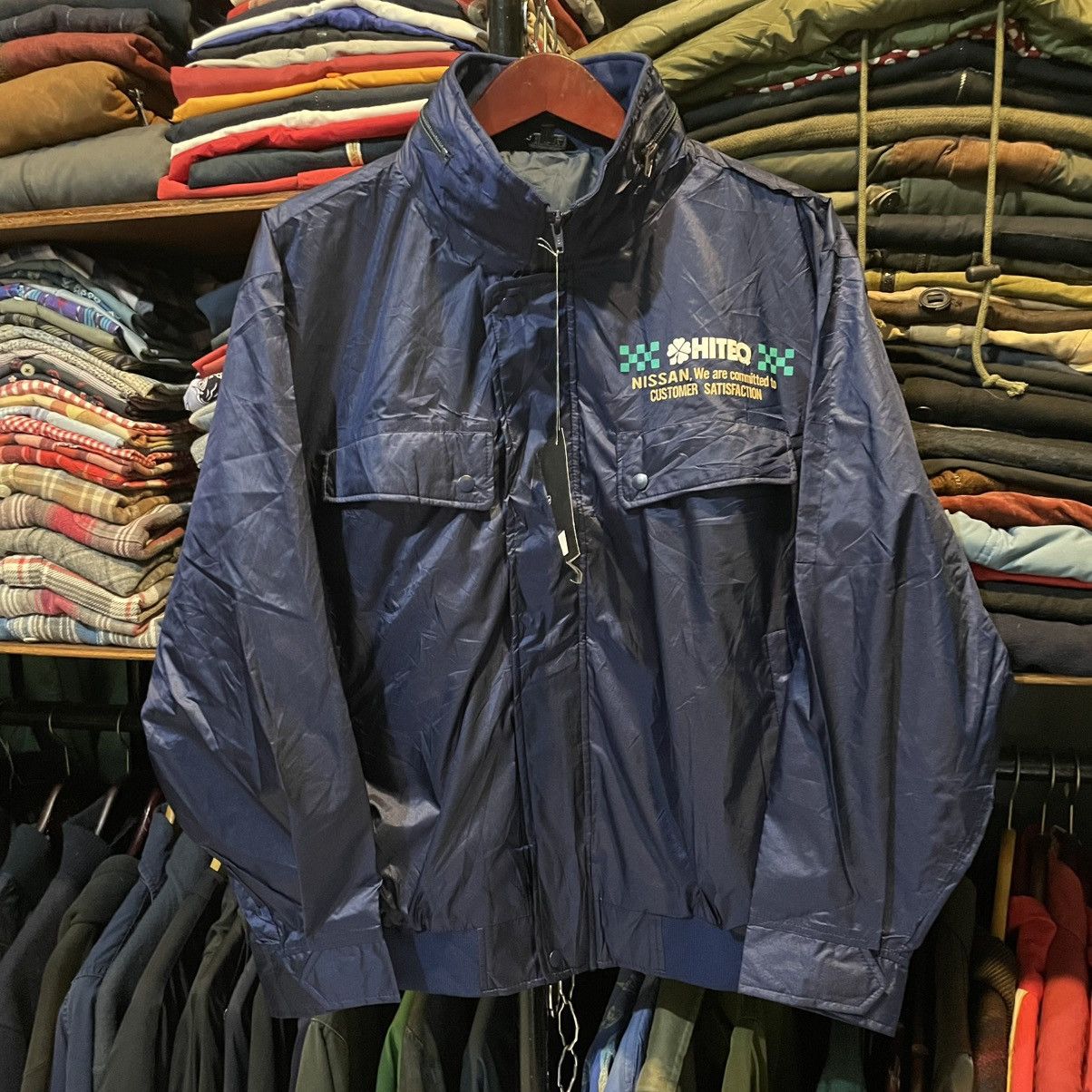 Nissan × Vintage Nissan Motorsport International Hi Teq Racing Jacket JDM Size US L / EU 52-54 / 3 - 1 Thumbnail