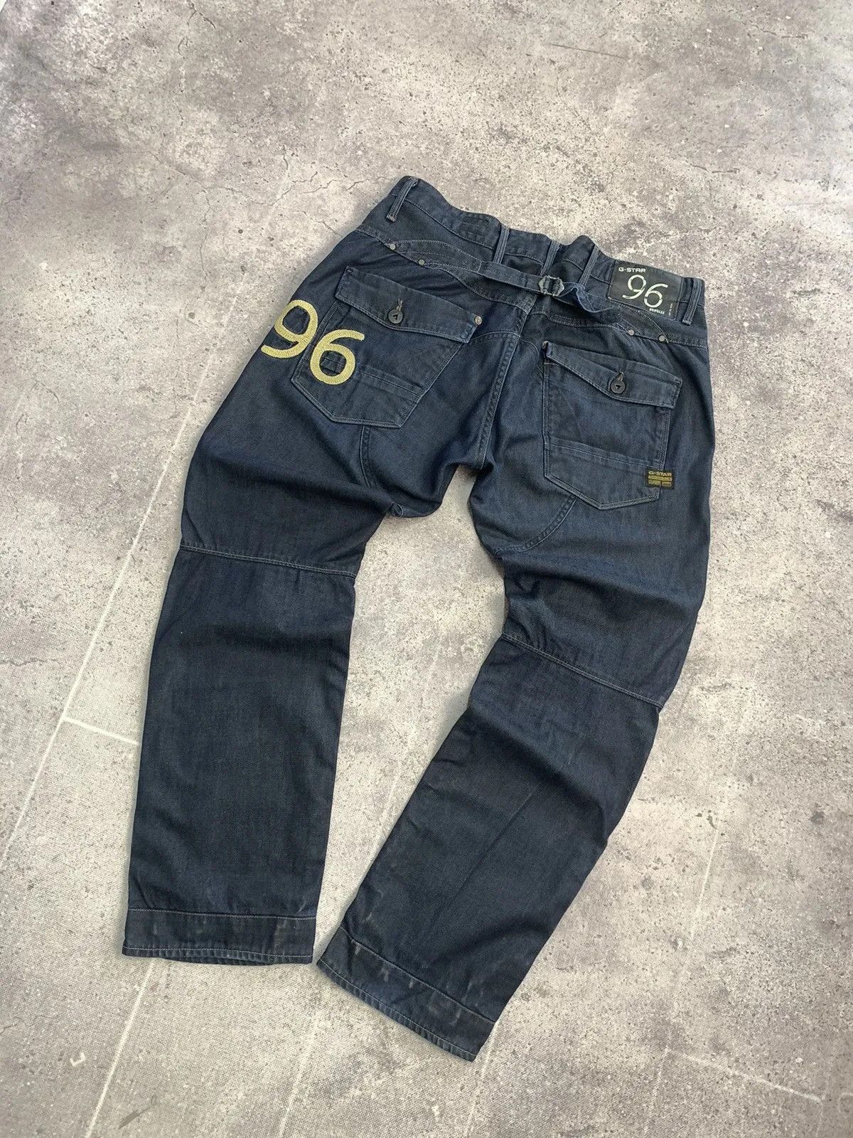 G-Star Vintage Y2K pants cargo baggy fit sk8 opium faded Size US 34 / EU 50 - 15 Thumbnail