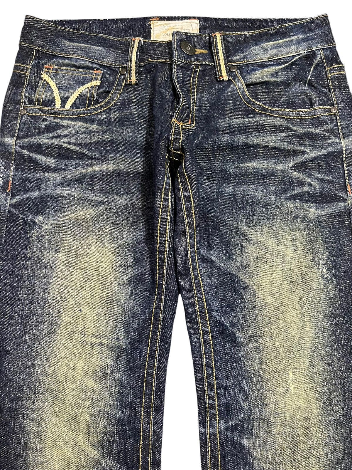 Japanese Brand Vintage Japanese Brand Mud Wash Style Baggy Jeans Size US 32 / EU 48 - 3 Thumbnail
