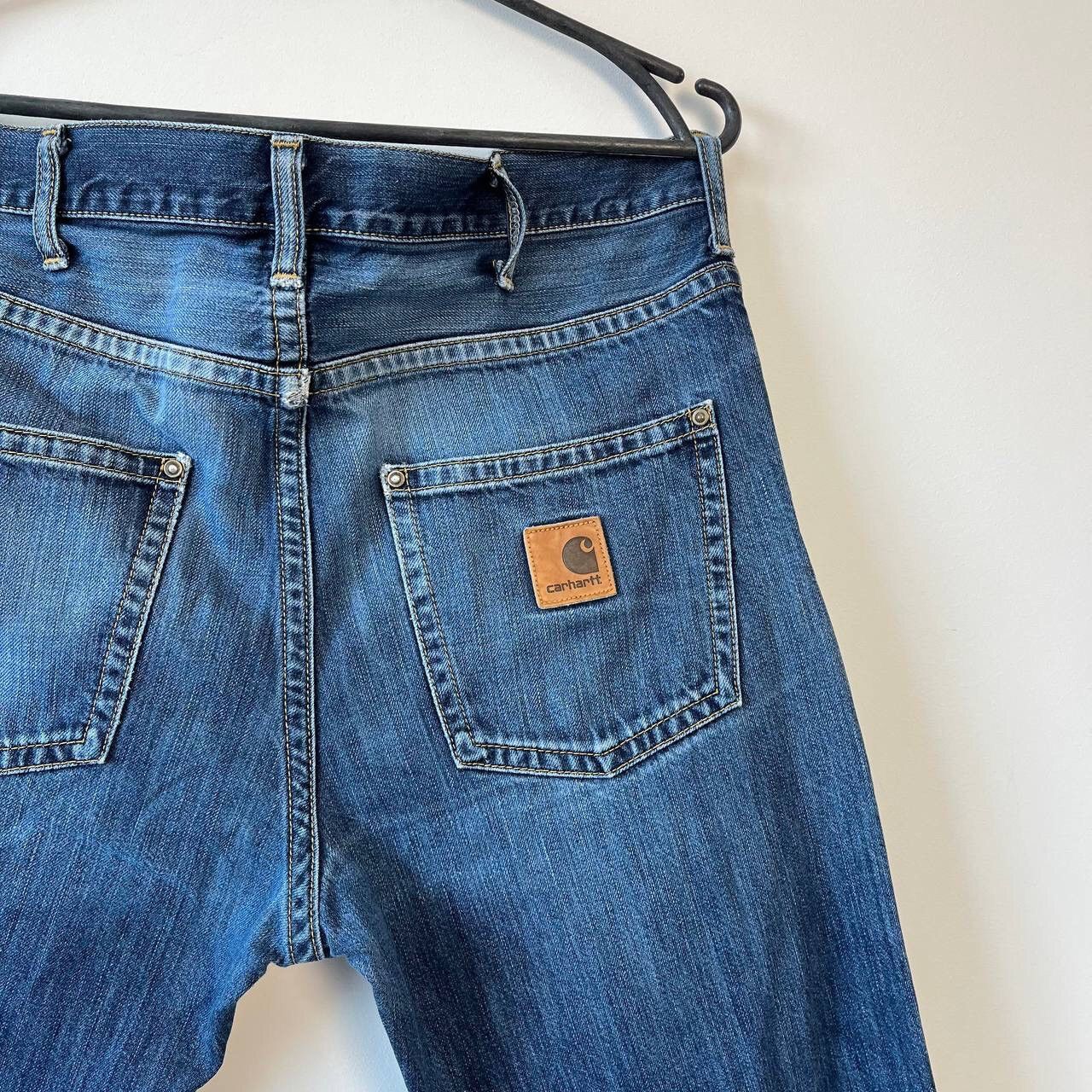 Carhartt Vintage Carhartt Baggy Denim Jeans Shorts Slim Pant Size US 33 - 19 Thumbnail