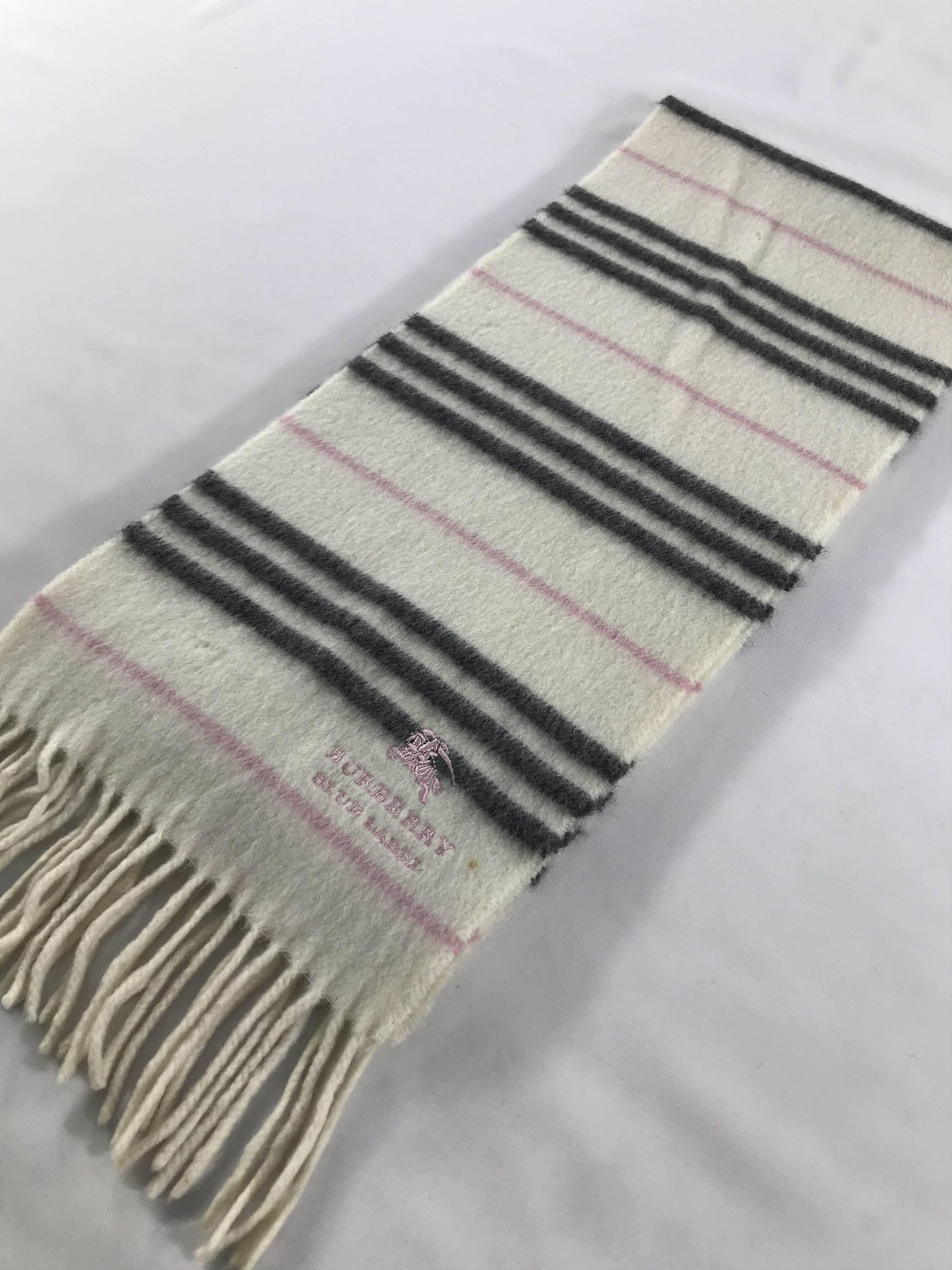 Burberry Vintage Burberry Scarf/Muffler/Neckwear MF1367 Size ONE SIZE - 3 Thumbnail