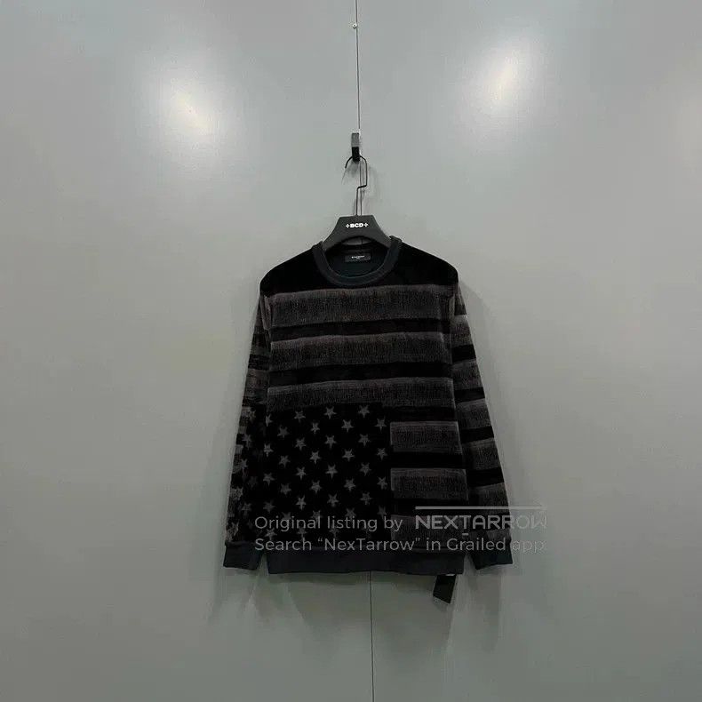 Givenchy Givenchy Striped Star Print Sweatshirt . Size US S / EU 44-46 / 1 - 1 Thumbnail