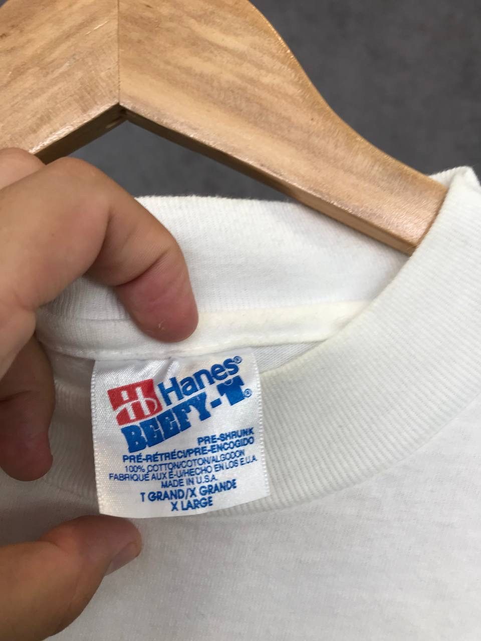 Hanes Art vintage made in USA tee Size US XL / EU 56 / 4 - 6 Thumbnail