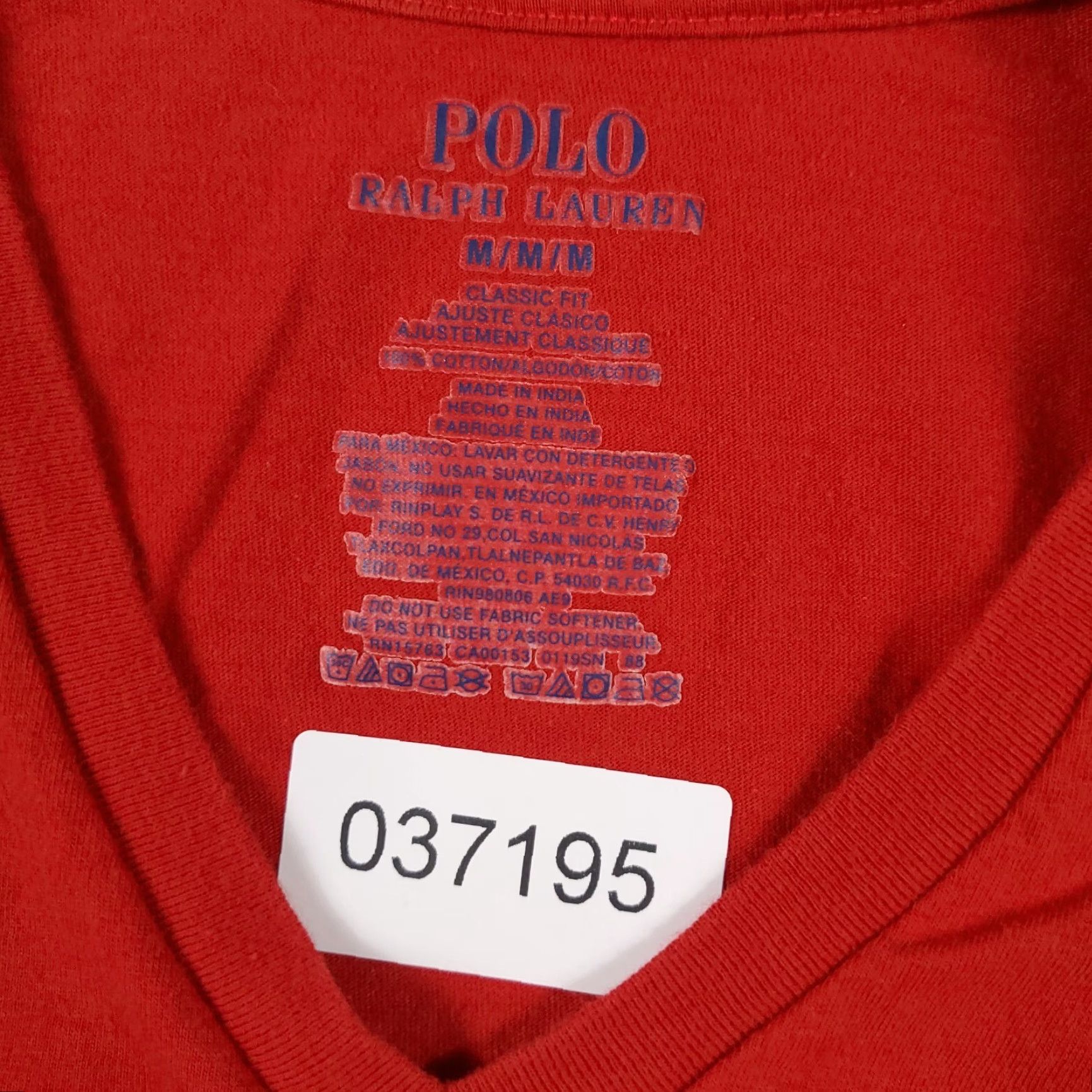 Ralph Lauren Polo Ralph Lauren T Shirt Mens M Red Pony Casual Short Sleeve Adult Medium Red Polo Shirt Mens Medium Red -Mens- (no extra) Size US M / EU 48-50 / 2 - 7 Thumbnail