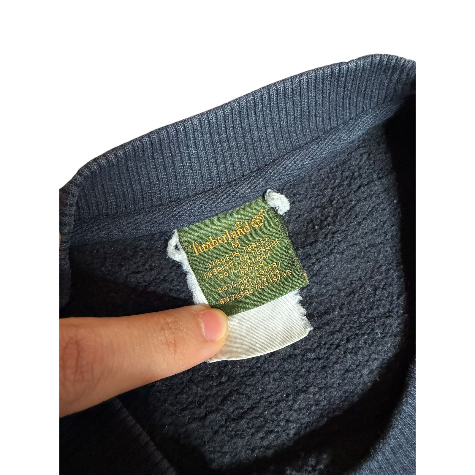 Timberland × Vintage Vintage Timberland Embroidered Logo Crewneck Sweatshirt Size US M / EU 48-50 / 2 - 4 Thumbnail