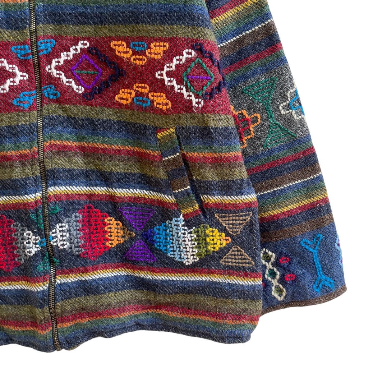 Other 💥Vintage Art Knit Zipper Up Jacket Size US M / EU 48-50 / 2 - 6 Thumbnail