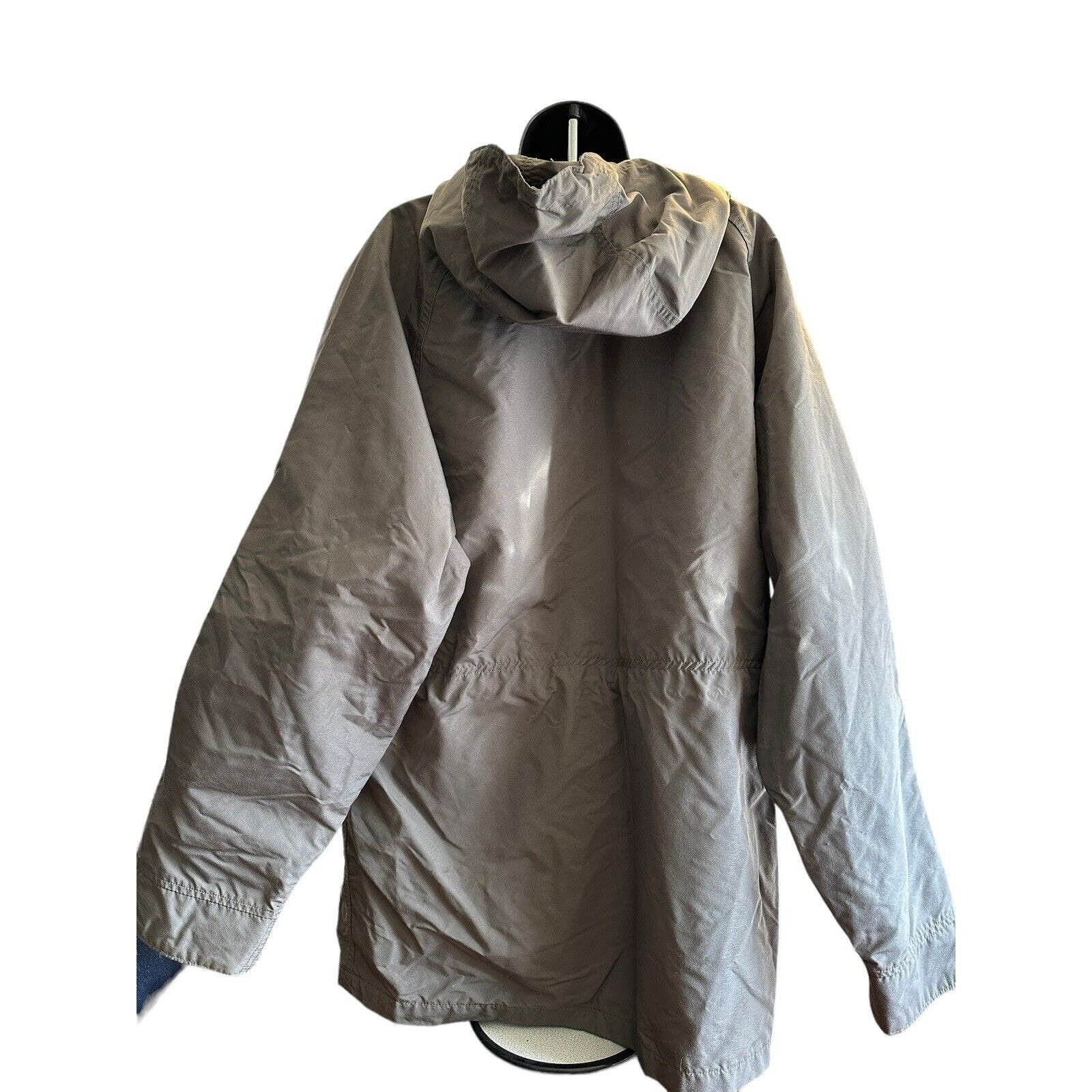 Vintage LL Bean Baxter State Park Made USA Jacket Gray Sz L