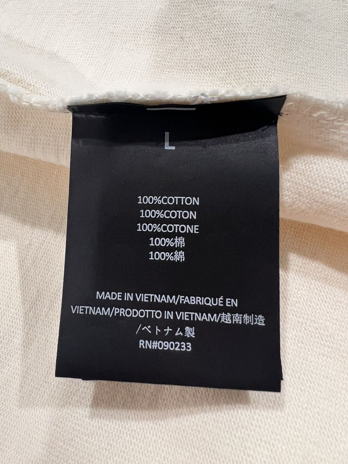 Essentials Fear of God Essentials NBA 90s Tee cream white size Large Size US L / EU 52-54 / 3 - 5 Thumbnail