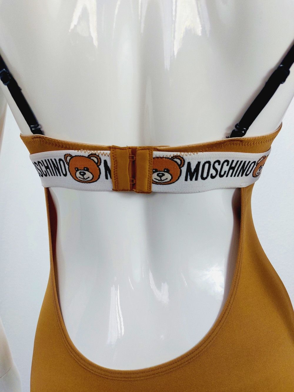Moschino Moschino Bear Cub Bodysuit Nude Swimsuit Bra Beach Swimwear Size S / US 4 / IT 40 - 7 Thumbnail