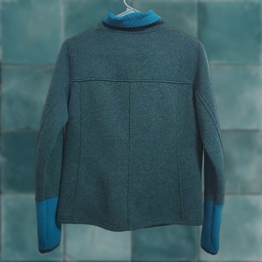 Vintage VINTAGE Title Nine Women Jacket XS Dark Teal Zip Pockets Pullover Outdoor Size XS / US 0-2 / IT 36-38 - 1 Thumbnail