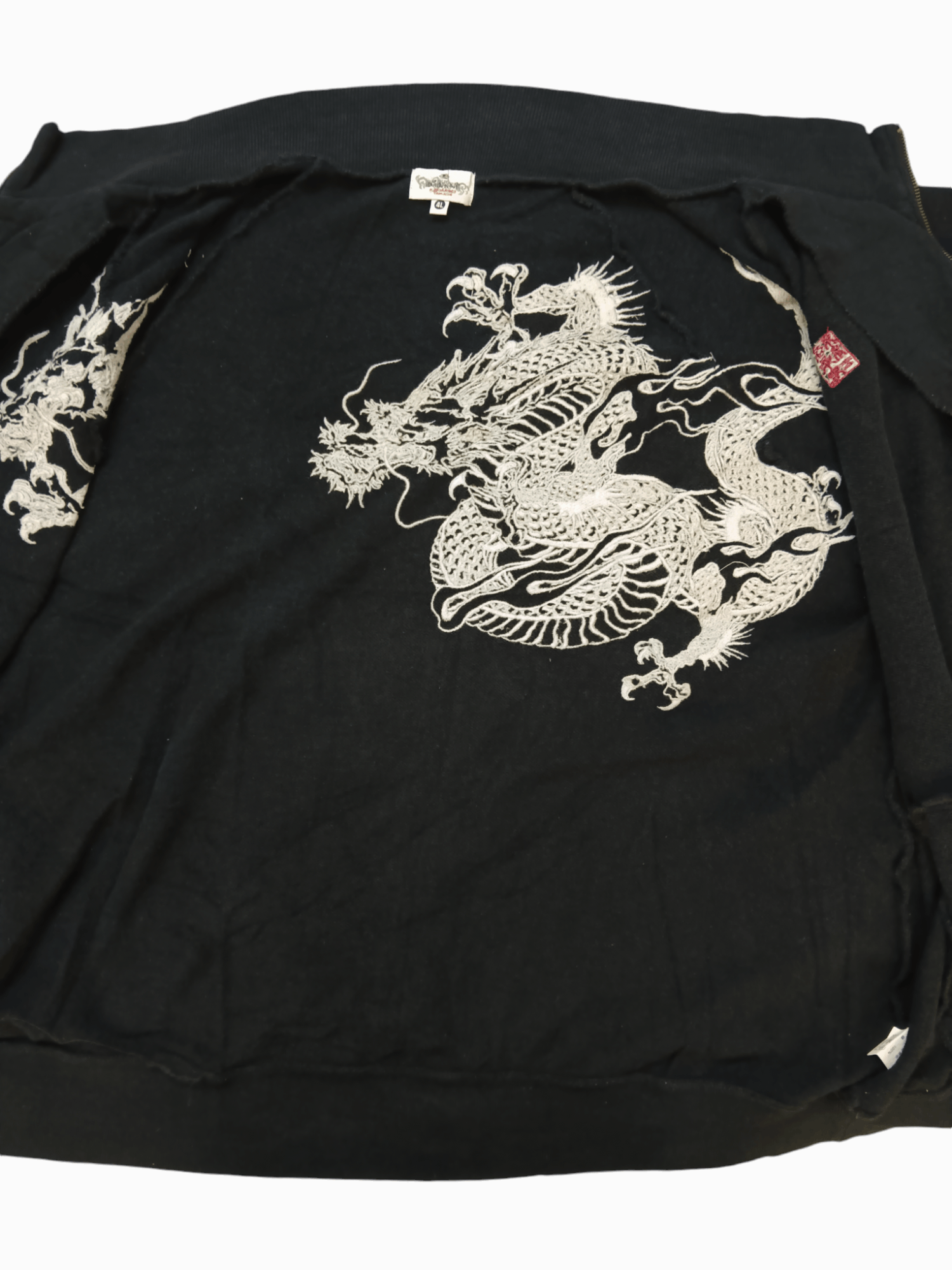 Karakuri Tamashii 🔥Karakuri Tamashi🔥 Dragons Embroidery Zipper Jacket Size US XL / EU 56 / 4 - 11 Thumbnail