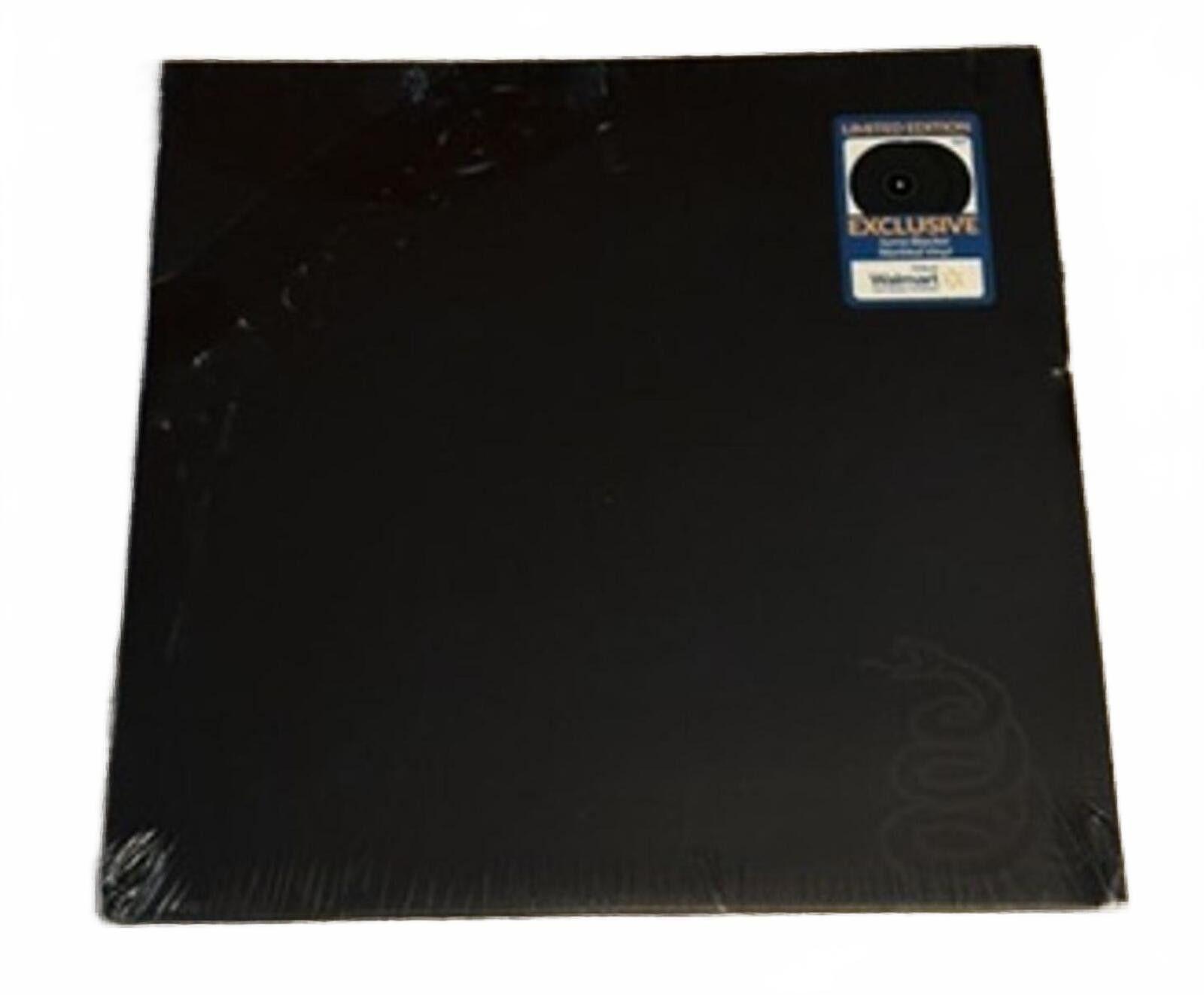 Metallica Metallica Black Album Vinyl LP Walmart Limited Marble Vinyl Size ONE SIZE - 2 Thumbnail