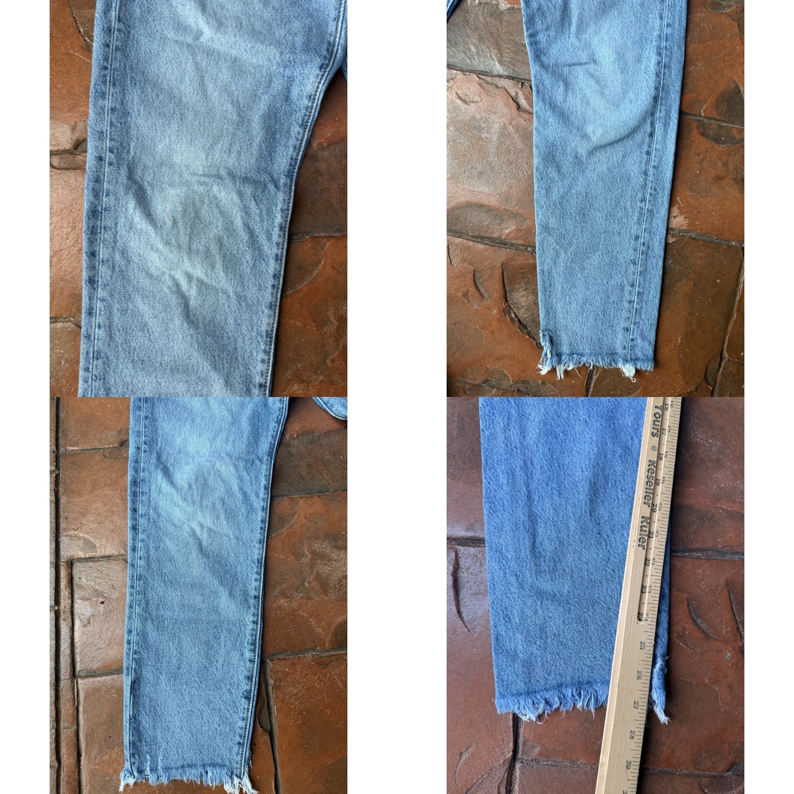 Levi's VINTAGE Levi's Wedgie Jeans Straight Premium Big E Button Fly Light Wash Women’s 28 Size 28" / US 6 / IT 42 - 8 Thumbnail