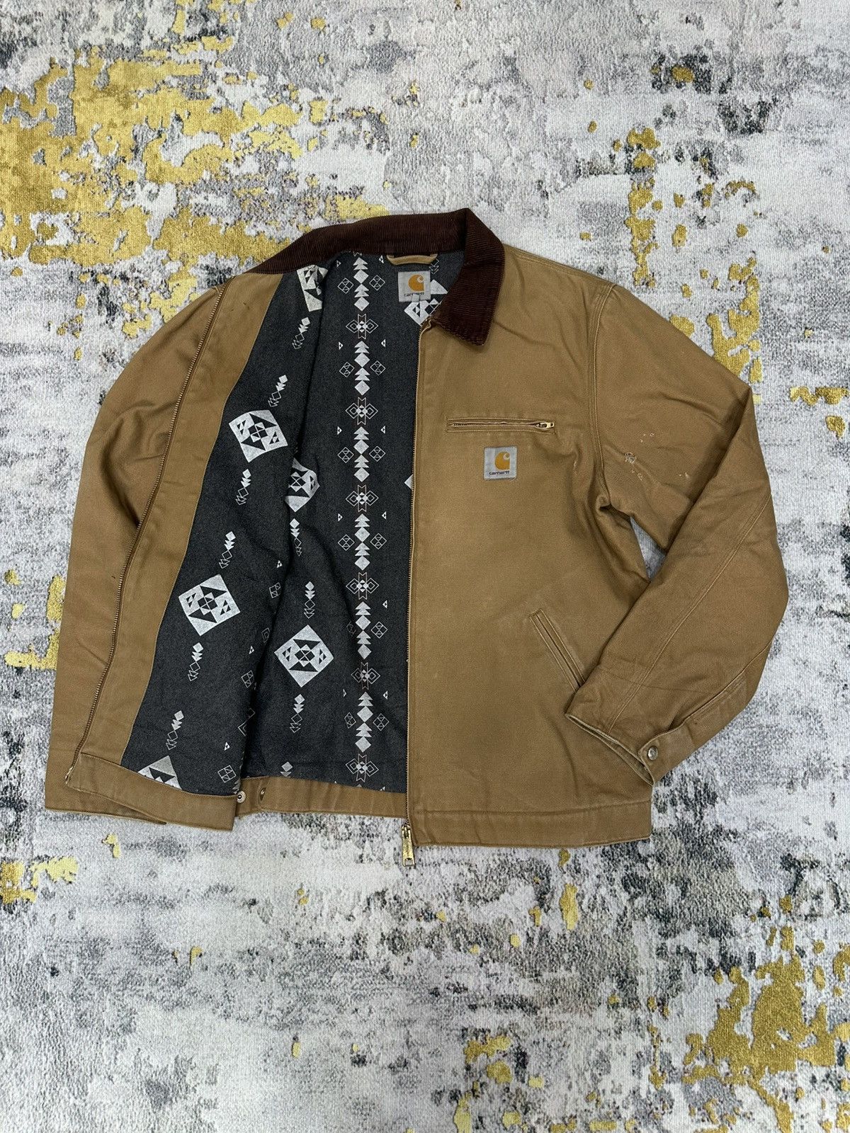 Carhartt 90’s Carhartt Detroit Jacket Size US L / EU 52-54 / 3 - 1 Thumbnail