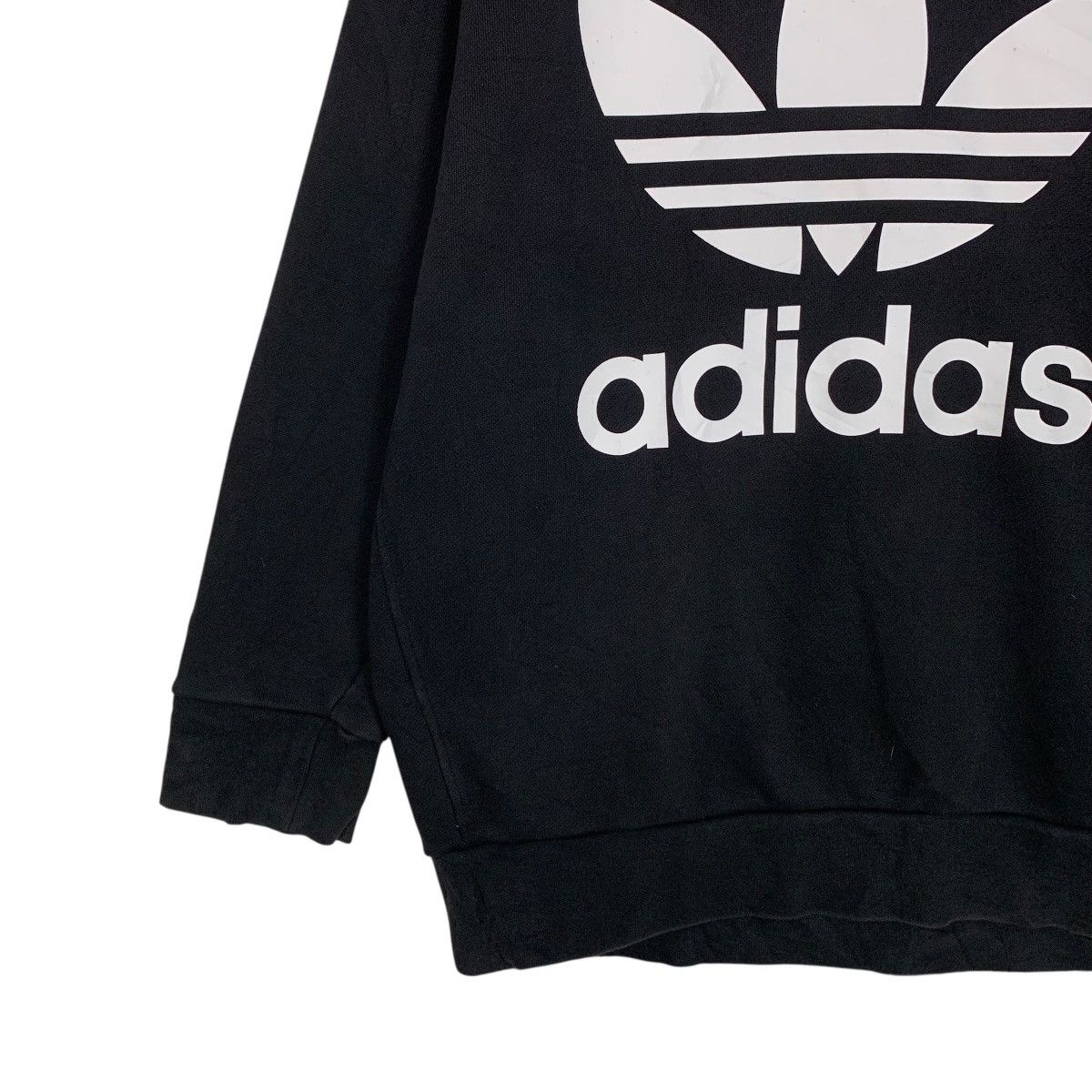 Adidas ADIDAS Big Logo Crewneck Oversized Sweatshirt #3544-C162 Size US S / EU 44-46 / 1 - 6 Thumbnail