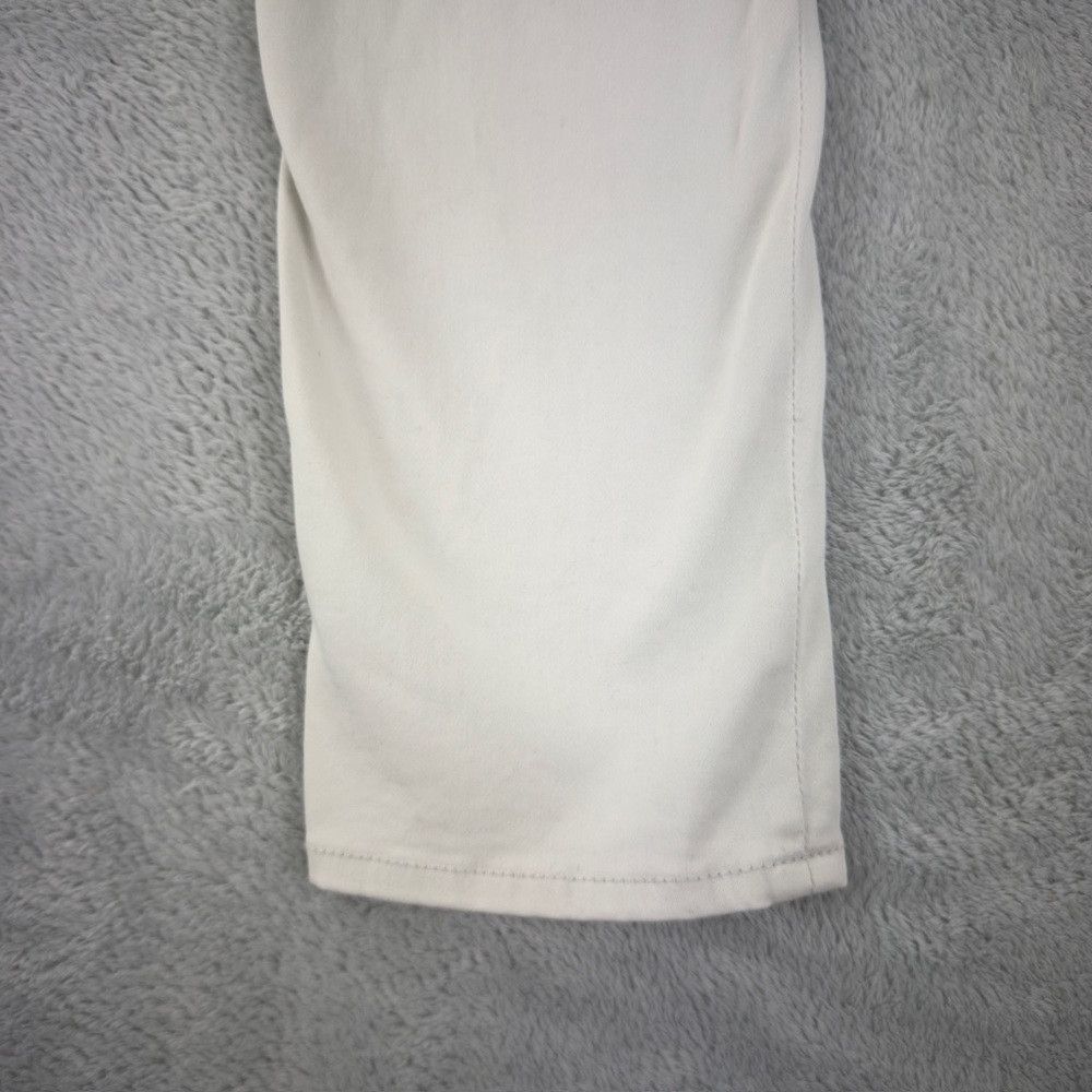 AG Adriano Goldschmied Ag Adriano Goldschmied Skinny Mid Rise Cigarette White Pant Size 27" / US 4 / IT 40 - 9 Thumbnail