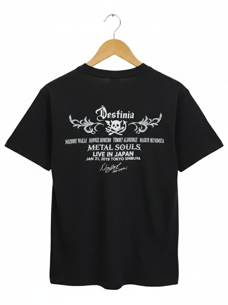 Band Tees DESTINIA "Metal Souls" Japan Tour Shirt Size US M / EU 48-50 / 2 - 2 Thumbnail