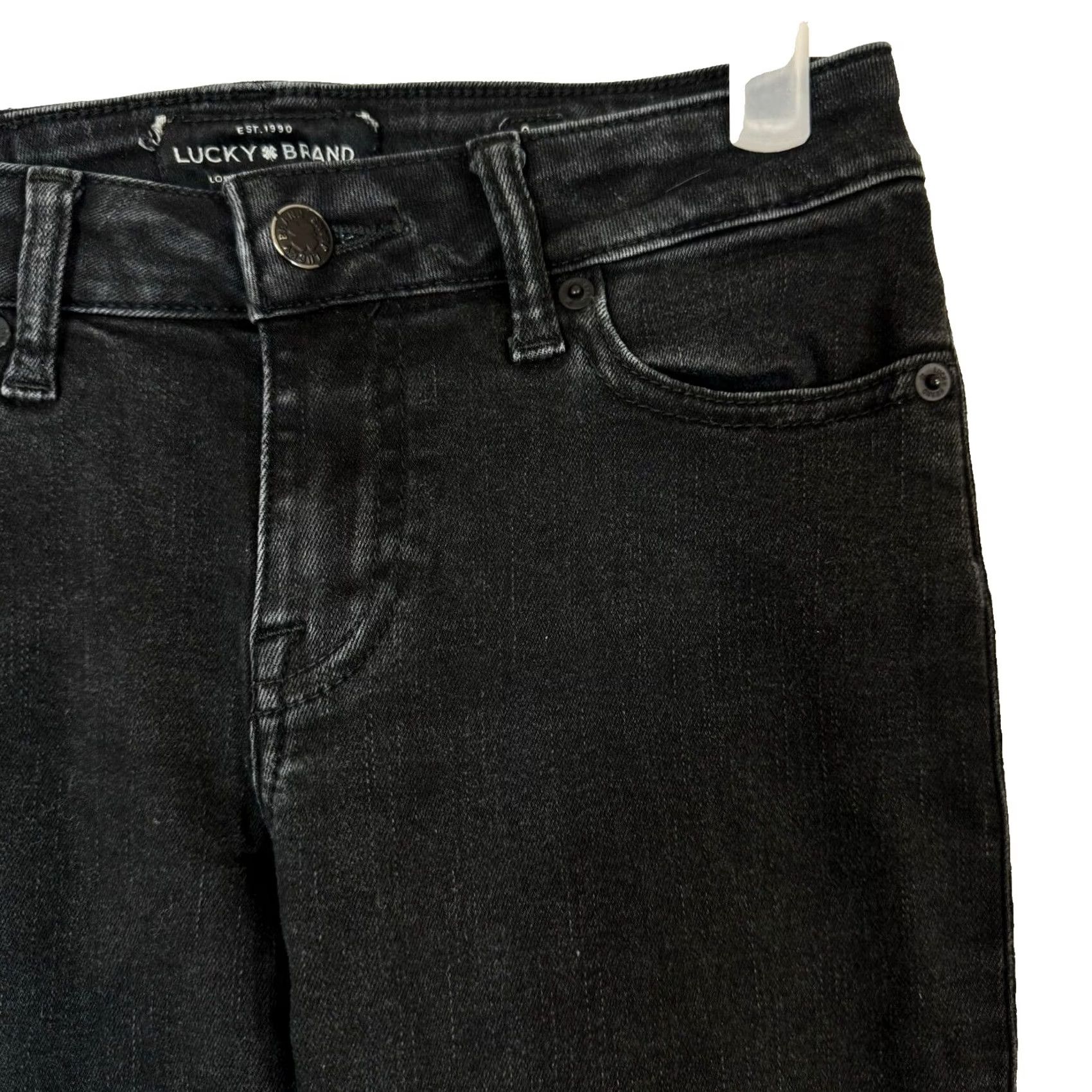 Lucky Brand Lucky Brand Lolita Skinny Jeans Women's 0/25 Black Denim Low Rise Skinny Jeans Size 25" / US 0 / IT 36 - 5 Thumbnail