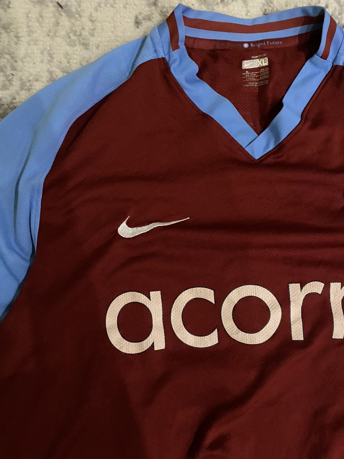 Nike × Vintage Vintage Nike West Ham Jersey Clarke Home Kit Size US XL / EU 56 / 4 - 8 Thumbnail