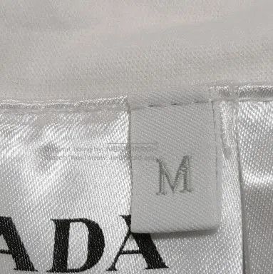 Prada Prada Cotton Triangle Logo Crew Neck T. Size M / US 6-8 / IT 42-44 - 4 Thumbnail